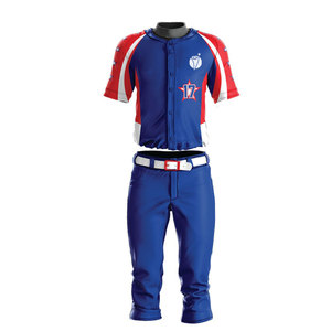 Uniforme Clásico de Equipo de Béisbol con Color Duradero y Resistencia de Tela, Uniforme de Béisbol Premium - Product Image 1
