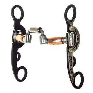 Mèche Western Horse de haute qualité-Acier inoxydable solide avec nylon renforcé et PVC pour une utilisation durable - Product Image 1