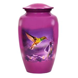 Urne funéraire artistique en métal faite à la main avec la sculpture unique représentant l'hommage éternel pour les êtres chers décédés - Product Image 6