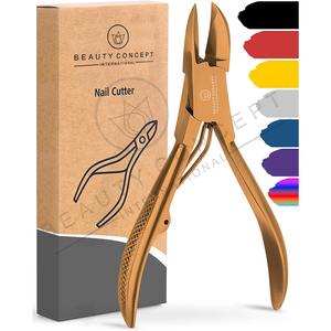 Coupe-ongles de couleur noire pour le traitement des ongles épais ou incarnés Coupe-ongles écologique avec pinces à emballage personnalisées - Product Image 4