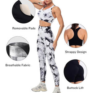 Ensembles de yoga athlétique Fitness Stretch-Ensemble de yoga personnalisé confortable Ensembles de yoga respirant Fitness Femmes 2025 - Product Image 3
