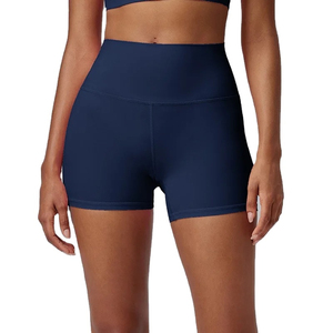 2025 femmes sport respirant Polyester/coton taille élastique Shorts de sport séchage rapide vêtements de sport Fitness entraînement Yoga Shorts - Product Image 3