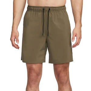 Shorts de fitness pour hommes de qualité supérieure Shorts de gymnastique de compression décontractés en gros pour la course à pied Motif solide - Product Image 2