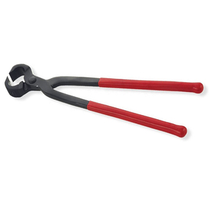 Pince à ongles vétérinaire pour sabot 12 "pince à clincher mâchoire incurvée pince à ongles en fer à cheval outils de maréchal-ferrant Instruments de soins aux animaux - Product Image 5