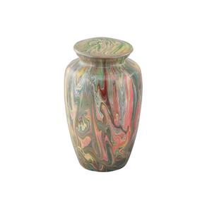 Urnes funéraires pour adultes en aluminium de haute qualité avec fournitures funéraires en métal fini de couleur marron pour cendres humaines - Product Image 5