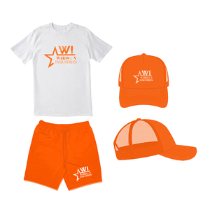 New Design Casual Style Summer Two Piece Sets for Men 100% Cotton Solid Pattern <b>Screen</b> Printed Logo Wholesale Price - Product Image 2