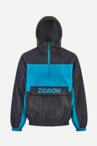 เสื้อกันลมโอเวอร์ไซส์แจ็คเก็ตมีฮู้ดกันน้ำย้อนยุคแนววินเทจสำหรับการวิ่งกลางแจ้งความหนาบาง - Product Image 5