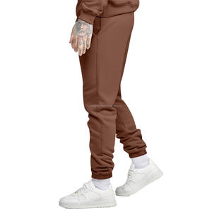 Vêtements de sport Gym 100% polaire de fitness Ensembles de survêtements d'entraînement pour unisexe Ensemble deux pièces Survêtement Jogging pour homme Sweat-shirt et pantalon - Product Image 5