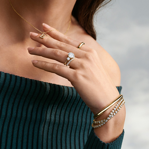 Anillo de diamantes cultivados en laboratorio de oro de 10K de lujo para todos los días, joyería de compromiso duradera elegante exquisita Simple, fiesta de boda perfecta - Product Image 5