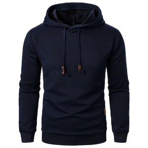 Top tendance hommes épais goutte épaule à capuche Streetwear pull surdimensionné décontracté sweats à capuche - Product Image 4