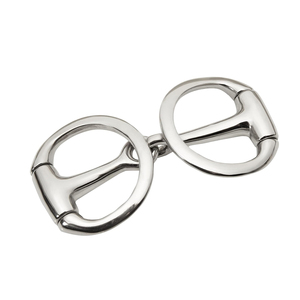 บิตสแตนเลสสตีลทนทานพร้อมแหวนขนาดใหญ่ที่ออกแบบมาสำหรับการขี่ม้า - Product Image 3