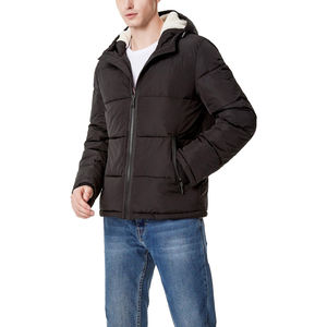 Veste matelassée en toile imperméable pour homme de haute qualité, dernière tendance, fermeture éclair, respirante, polyester, automne - Product Image 2