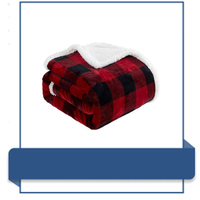 Couverture Sherpa taille personnalisée pour l'hiver Couvertures de luxe en polaire Sherpa en laine réversible double couche de qualité supérieure