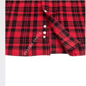 Venta al por mayor de camisas de franela de manga larga de peso pesado para los hombres ropa de calle de moda para los hombres de secado rápido transpirable - Product Image 3