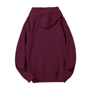 Wholesale Custom logo Puff Print Unisex <b>Men</b> Women Long Sleeves Plain <b>Pullover</b> Hoodies - Product Image 3