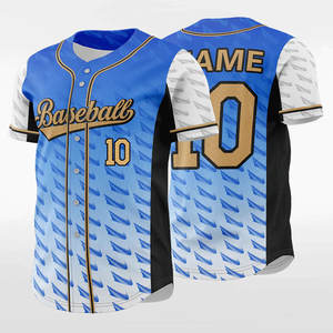 Uniformes de béisbol con logotipo personalizado de alta calidad, servicio OEM, diseño sublimado, camiseta de béisbol para hombres, ropa deportiva de talla grande - Product Image 5