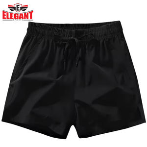 2024 Casual antiarrugas bolsillos deportivos con cordón pantalones cortos para correr hombres transpirables Nylon gimnasio pantalones cortos por deportes elegantes - Product Image 6