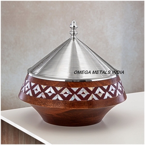 Casserole arabe la plus vendue avec couvercle design Chauffe-plats faits à la main pour cuisine arabe et restaurants - Product Image 3