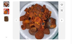 Ganado Gallstone Vaca Gallstone Buey Bezoars Vaca Bezoars Bezoar De un Buey - Product Image 3