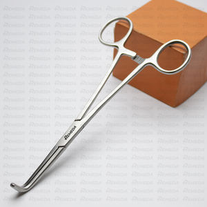 REMEDA Manuel Gemini 14cm 16cm 18cm Mixter's Right Angle Forceps Kit d'instruments chirurgicaux de base Outil de chirurgie en acier inoxydable - Product Image 4