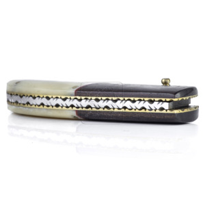 Cuchillo plegable de acero damasco, de bolsillo de madera de nogal DD-FK-672, supervivencia al aire libre, caza, multiherramienta, Bushcraft, Camping - Product Image 5