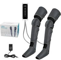 Masseur d'air de compression séquentielle chauffé pour jambe pied mollet genou cuisse-Relaxation musculaire et amélioration de la circulation