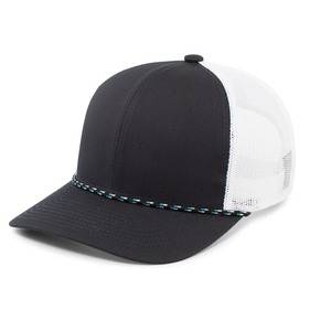 Gorra de béisbol de cuerda clásica con ala curva, gorra de nailon de cinco paneles de poliéster, Snapback, para hombre, a precios razonables - Product Image 6
