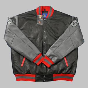 Fabricant personnalisé de haute qualité Vintage hiver et automne laine cuir Varsity Jacket Baseball Letterman Varsity Jacket pour homme - Product Image 3
