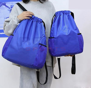 Mochila Unisex con Cordón, Diseño Geométrico, Cierre de Cremallera, Alta Impermeabilidad, Forro de Poliéster, 23L, Superventas - Product Image 3