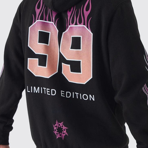 Sudaderas con capucha con cremallera de lana térmica para hombre, sudaderas con logotipo personalizado impreso, ropa de calle de alta calidad, ropa al por mayor en blanco - Product Image 3