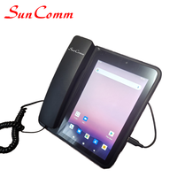 Téléphone sans fil fixe 4G de 8 pouces SC-9080-4GT avec compatibilité efficace des applications Android, garantie 1 an, SMS