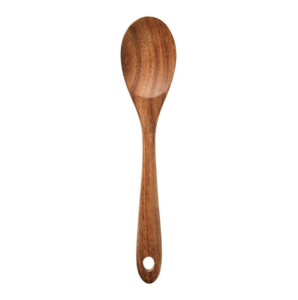 Ensemble cuillère et fourchette à salade en bois fait main, écologique, outils de cuisine classiques pour les fêtes - Product Image 4