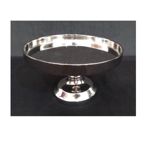 Wedding Party <b>Birthday</b> Celebration Tableware Dessert Accessory Metal Single Tier Cake Stand Hotels <b>Sweet</b> Display Stand - Product Image 1