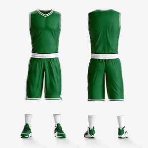 2025 uniformes de baloncesto impresos digitales personalizados camisetas transpirables de talla grande al por mayor trajes de baloncesto de equipo de nuevo diseño - Product Image 6