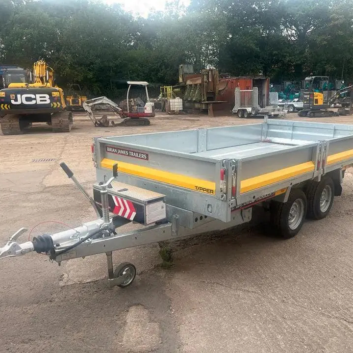 Tipper Trailer Dump Agricultural Dropside Tractor Trailer for Sale