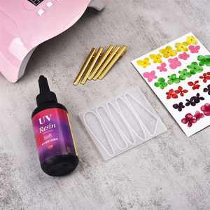 เรซิ่นอีพ็อกซี่ใส 60 กรัม แห้งเร็วด้วยรังสียูวี สำหรับงาน DIY ทำมือ - Product Image 5