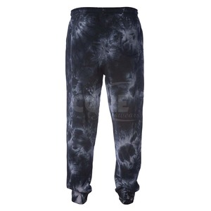 Pantalon de jogging personnalisé pour hommes Pantalon de haute qualité décontracté Tie Dye Taille élastique Cordon de serrage Street Wear Pantalon avec patchs - Product Image 2