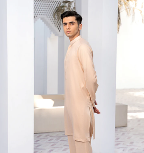Vêtements ethniques de luxe pour hommes pakistanais Shalwar Kameez pour événements formels - Product Image 3