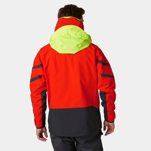 Veste d'hiver Techwear sur mesure en gros pour hommes, respirante, écologique, noire, imperméable, streetwear, coupe-vent, ODM - Product Image 6