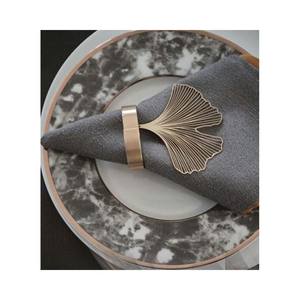 Servilletero Metal Accessories Technology OEM Surface Napkin <b>Ring</b> for Wedding Table Decoration Round Pattern Napkin <b>Ring</b> - Product Image 5