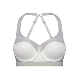 Haute qualité XL taille réglable dos nu soutien-gorge de sport et Gym Fitness Yoga culotte haut séchage rapide Logo personnalisé impression Style uni - Product Image 3