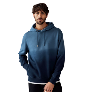 Sudadera con Capucha Lisa Personalizada para Hombre, Sudadera con Capucha de Color Sólido de Algodón Premium, Ropa de Calle Informal de Invierno al por Mayor - Product Image 2