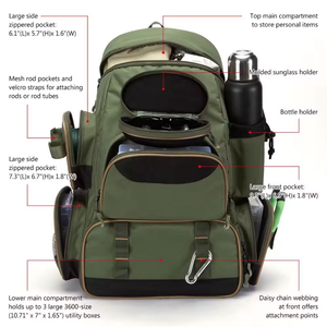 Bolsa Táctica de Camuflaje de Gran Capacidad, Impermeable, de Secado Rápido, Ligera y Profesional para Actividades al Aire Libre y Caza - Product Image 3