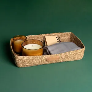 Cesto Personalizzato in Alghe Marine con Peonie, Gadget Personalizzabili in Alghe - Product Image 2
