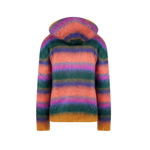 Sweat-shirt en laine brossée pour homme OEM, vente en gros, toucher doux, tricot, livraison rapide, sweat-shirt surdimensionné moelleux pour homme, vente en gros d'usine OEM - Product Image 4