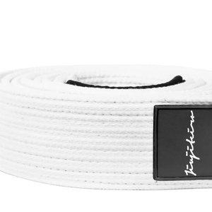 Ceinture de Jiu-Jitsu de qualité supérieure, ceinture blanche de BJJ Pro, double cœur, 100% coton, tissage perlé, ceinture d'entraînement et de compétition - Product Image 2