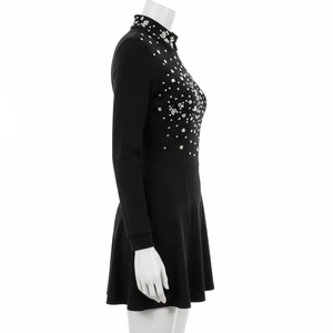 Diamantes de imitación con motivos de cristal para coser respetuosos con el medio ambiente, Material de vidrio, piedras decorativas duraderas de alto brillo para diseño de accesorios de ropa - Product Image 4