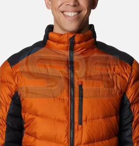 <b>Men</b> Quilted Bubble <b>Slim</b> <b>Fit</b> Stand Collar Outdoor Breathable Puffer <b>Jacket</b> New Arrival High Street Casual Wear Warm Winter <b>Jacket</b> - Product Image 6