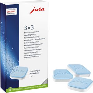 Tabletas Descalcificadoras Jura 3x3 (9 piezas) Descalcificación en 2 fases, 3 procesos de descalcificación - Product Image 3