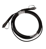 Câble de cordon de raccordement à fibre optique MPO MPO étanche monomode 5m pour réseau de télécommunication extérieur FTTA